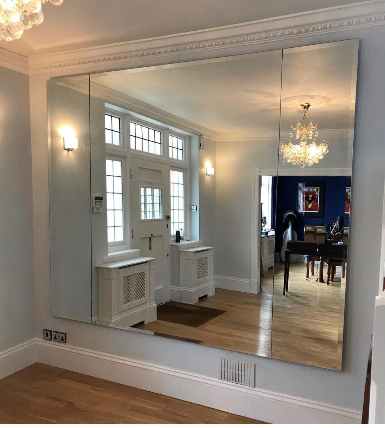 Ceiling to Floor Hallway Wall Mirrors Osborn Glass