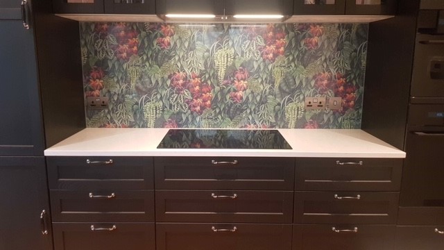 Printed Glass Splashback - Osborn Glass