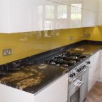 Painted Glass Splashback - London Glass