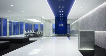 Glass Style - Blue Doors