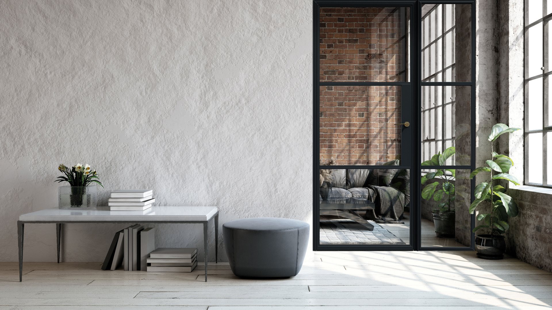 AluSpace dividers used in a home