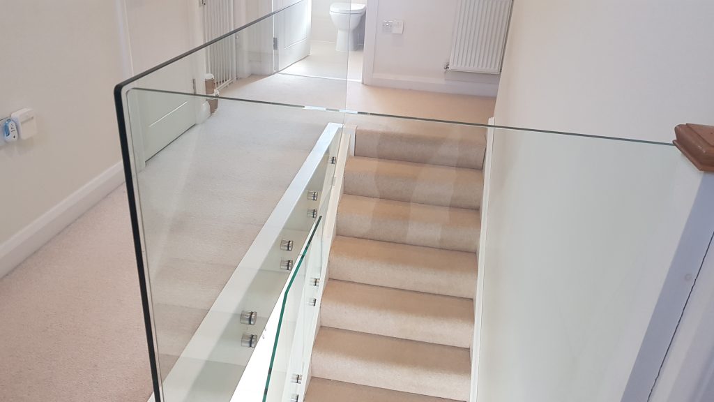 glass balustrade how to clean 