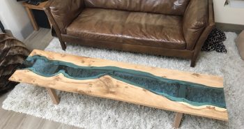 how to clean glass table